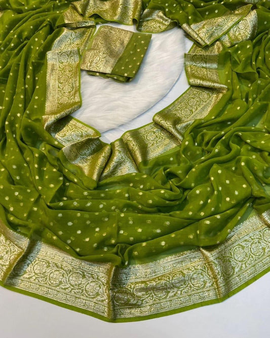 VISCOSE GEORGETTE SAREE