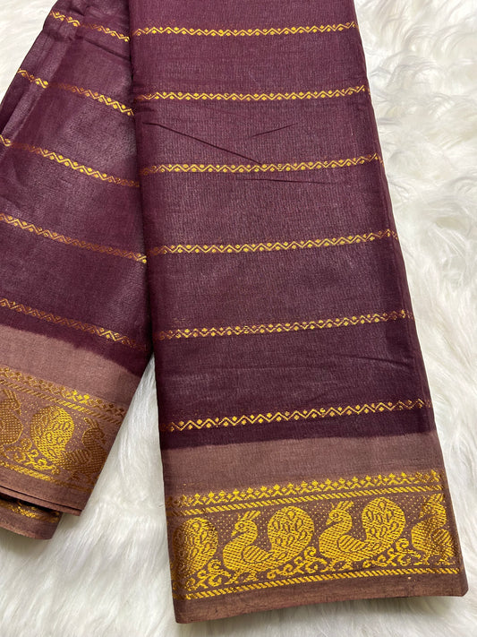 VELTHARI CONTRAST SAREE (Copy)