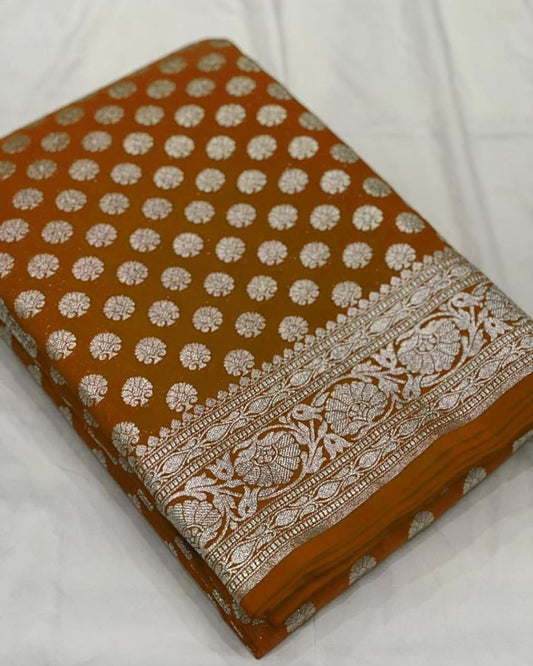 GEORGETTE BANARASI SAREES