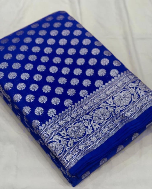 GEORGETTE BANARASI SAREES