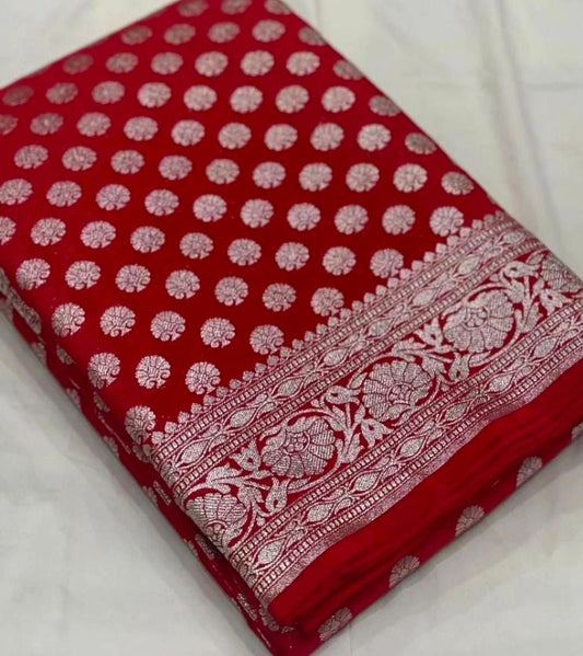 GEORGETTE BANARASI SAREES
