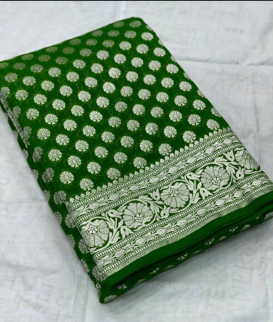 GEORGETTE BANARASI SAREES